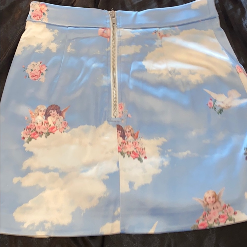 Dolls kill silk skirt